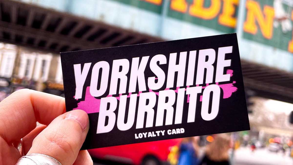 Yorkshire Burrito Camden Market London Zoo Street Food Stand